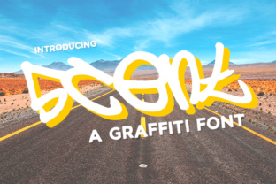 5cent Free Graffiti: The Urban Typeface for Scroll-Stopping Campaigns