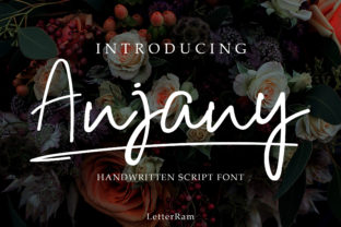 Anjany: The Modern Script Handwritten Font for Standout Branding