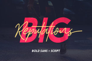 Big Reputation Duo: The Perfect Script Handwritten Fonts for Brand Identity