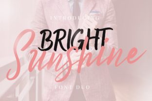 Bright Sunshine Duo: The Handwritten Font for Bold Brand Identity