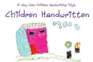 Children Handwritten Typeface Review for Small Business Branding