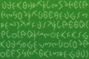 Crop Circles Typeface: A Playful Display Font for Editorial Design