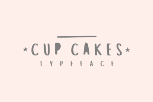 Cup Cakes: A Fun Handwritten Sans Serif Font for Creative Makers