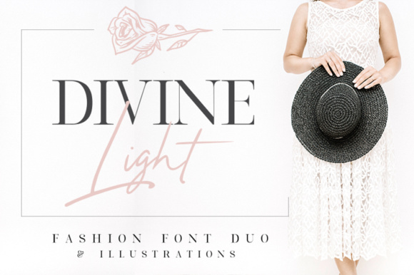 Divine Light Duo: A Premium Script Handwritten Font Review