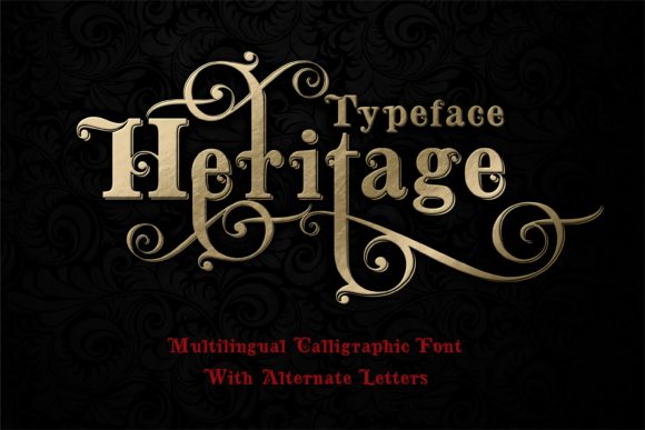 Heritage: The Ultimate Script Handwritten Font for Elegant Web Design