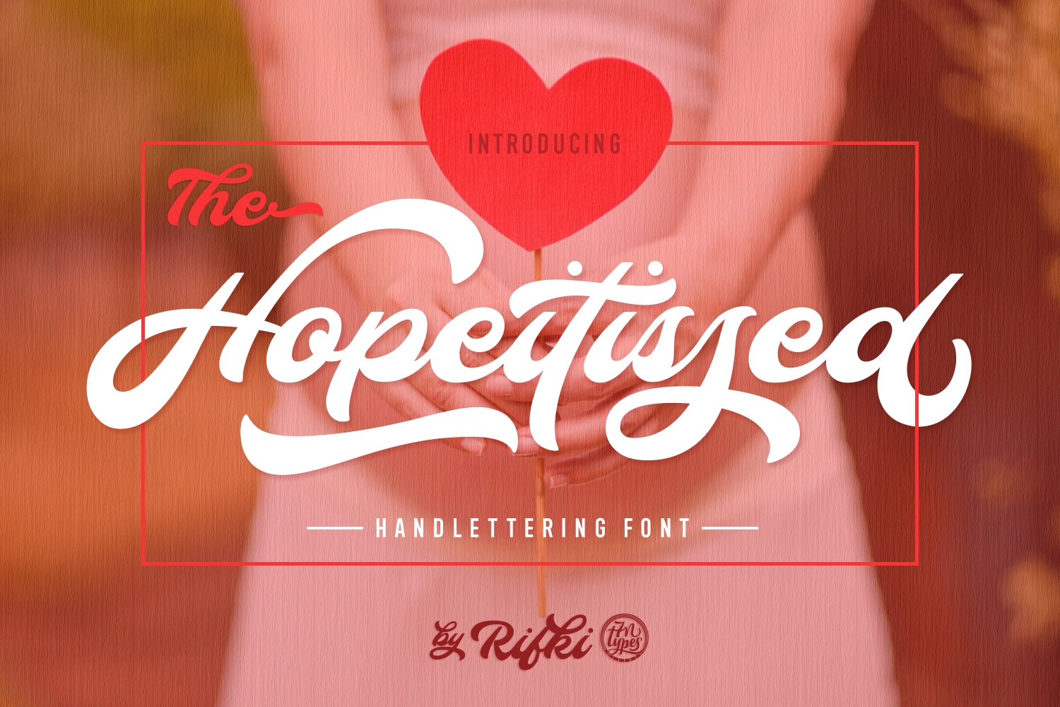 Hopeitissed Script Font for Retro Web Design