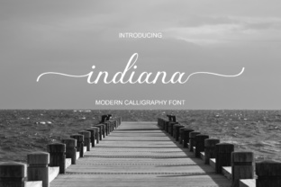 Indiana Script Font Review for Elegant Branding