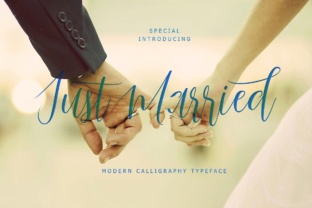 Just Married Script: A Designer’s Take on Elegant Web Typography