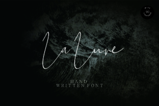 La Lune: A Modern Script Handwritten Font for Elegant Crafts