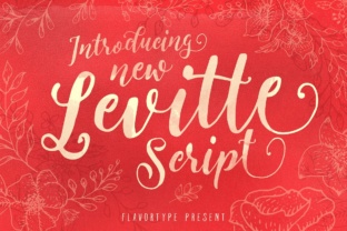 Levitte Script Font Review for Handmade Brands