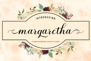Margaretha: The Handwritten Font for Elegant Brand Identity