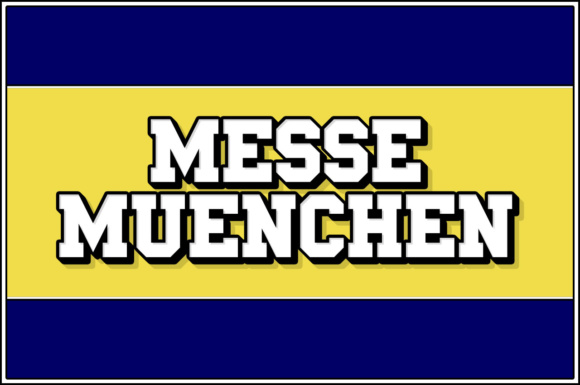 Messe Muenchen: The College-Style Typeface for Polished Brand Identity
