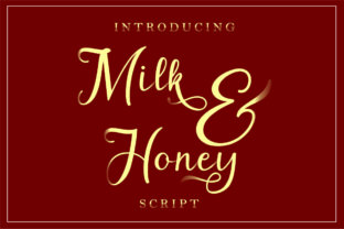 Milk Honey: The Elegant Script Font for Polished Branding