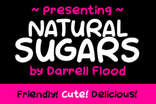 Natural Sugars: The Perfect Script Handwritten Font for Sweet Branding