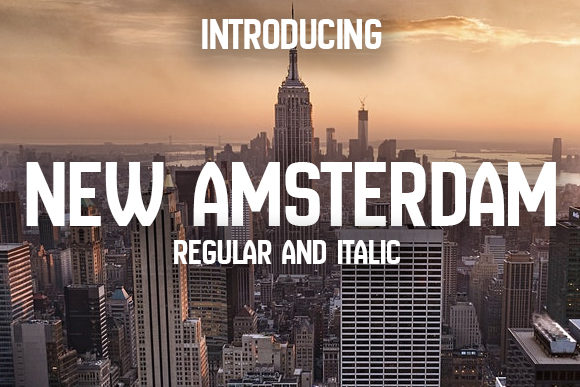 New Amsterdam Typeface Review for Small Business Branding