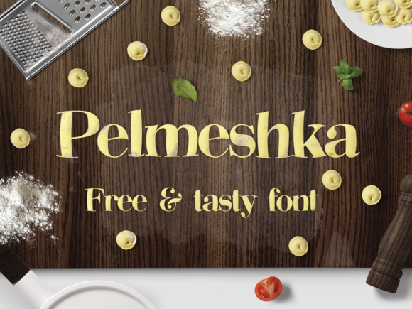 Pelmeshka: A Cute and Funny Font for Playful Digital Headings