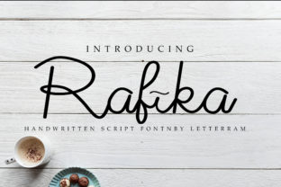 Rafika: A Modern Script Handwritten Font for Editorial Design