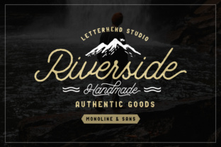 Riverside Duo: A Handmade Typeface for Editorial Design