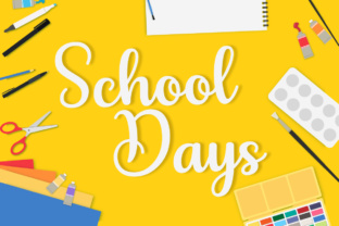 School Days Font Review: A Nostalgic Script for Campaign Design
