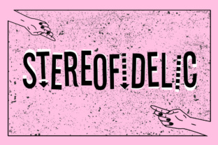 Stereofidelic: A Retro Embellished Headline Typeface for Editorial Design