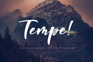 Tempe Script Typeface Review: Modern Typography for Editorial Design