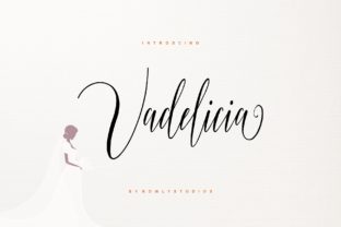 Vadelicia Script: A Handwritten Font for Elegant Branding